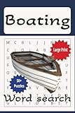 Boat Word Search Book: A Boat Themed Word Find Puzzle for Adults, Seniors, and Teens.