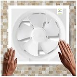 ARMORX Mosquito Net for Exhaust Fan, Bathroom, Kitchen & Ventilation Window | Pre Stitched Ready-to-Use | Blocks Mosquitoes Insects Lizards | White - 20x20 cm / 8x8 inch