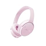 Bose QuietComfort Headphones - Wireless Bluetooth Headphones, Active Over Ear Noise Cancelling and Mic, USB-C Charging, Deep Bass, Up to 24 Hours of Playtime, Petal Pink - Limited Edition Color