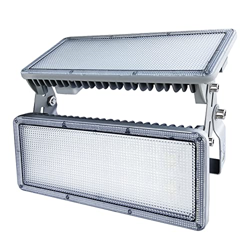 Kekeou Stadium Lights Outdoor LED Flood Light Field Lighting 6500K IP67 Waterproof Adjustable Lighting Angle LED Arena Light for Sports and Court
