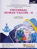 UNIVERSAL HUMAN VALUES 2 for Semester 3 And 4 Second Year (S.Y.) B.Tech. Course In Engineering (DBATU) | Dr. Mir Sohail Ali, Prasad G. Sonar | Nirali Prakashan