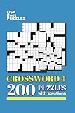 USA Best Crosswords 4: 200 Puzzles Easy to Hard for Adults with solutions