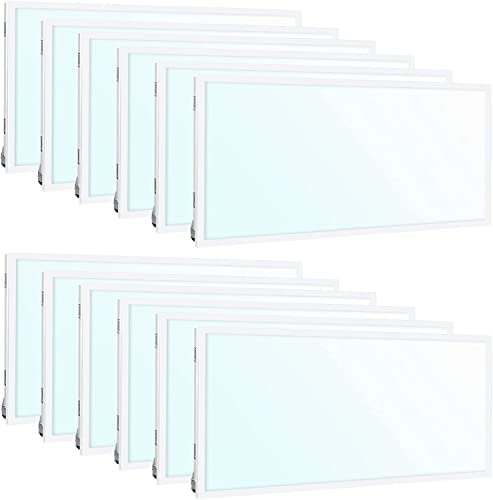 WEIZE 12 Pack LED Flat Panel Light