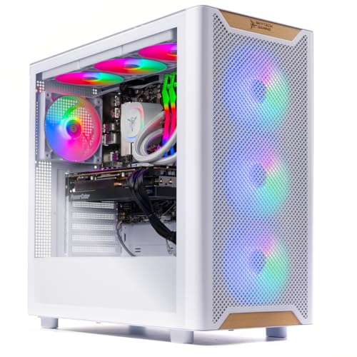 Skytech Gaming Chronos 3 Desktop PC, Ryzen 7 9700X 3.8 GHz (5.5GHz), NVIDIA RTX 4060 8GB, 1TB NVMe SSD, 16GB DDR5 RAM 5200, 650W Gold PSU, 360mm ARGB AIO, Wi-Fi, Win 11