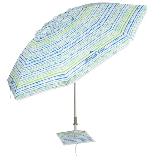 Sepras T0MMY BAHAMA 8 ft Beach Umbrella with wind vent and sand anchor