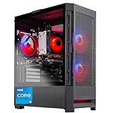 Skytech Gaming Blaze4 Mini Desktop PC, Intel i5 14400F 2.5 GHz (4.7GHz Turbo), NVIDIA RTX 5060 Ti 16GB, 1TB Gen4 NVMe SSD, 16GB DDR5 RAM 5200, 650W Gold PSU, Wi-Fi, Win 11