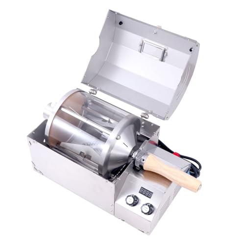 Fatamorgana 450g direct fired heating nut roaster barista coffee roaster machine home Roasting Machine electric coffee bean roaster grain dryer 110V Stainless steel shell sturdy and durable
