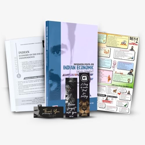 Indian Economic Development Help book for Class 12 by The Gaurav Jain | 2025–26 Edition | Chapterwise Theory, PYQs, Competency Questions & Mind Maps | All Boards