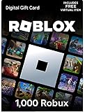 Roblox Gift Code 1000 Roblox Robux 1000 + Bonus Exclusive Virtual Item (Code Only)