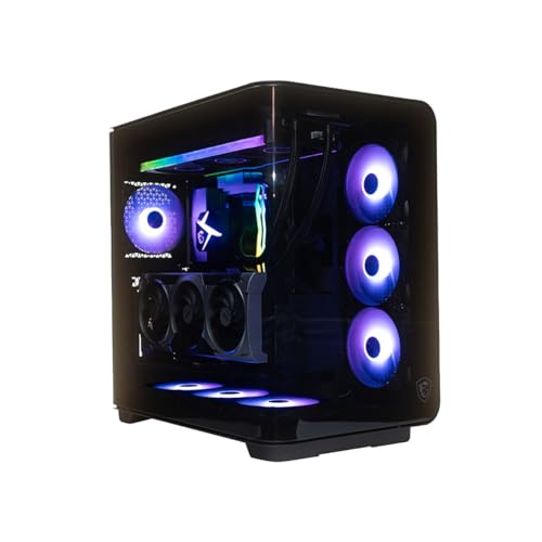 MSI Vision Elite ZS Gaming Desktop: AMD R9-9950X3D, Geforce RTX 5090, 64GB DDR5, 2TB M.2 NVMe SSD, Liquid Cooling, 1300W USB Type-C, WiFi-7, Window 11 Pro: 9NVZ-1481US