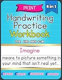 Handwriting Practice Workbook for Kids Ages 8–10: Master Print Writing Skills with Fun Tracing Activities for 3rd and 4th Graders – Boost Confidence and Improve Neatness (The Fun-to-Write Series)