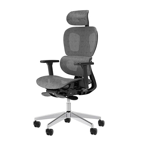 PatioMage Ergonomic Mesh Office Chair with 3D Adjustable Armrest,High Back Desk Computer Chair Ergo3d Ergonomic with Wheels for Home & Office Black