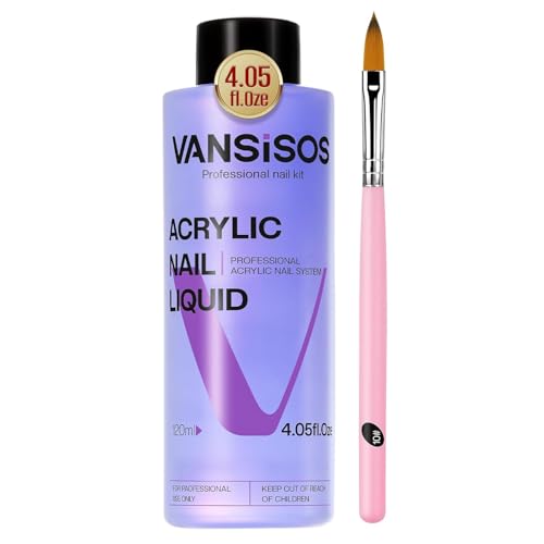 Acrylic Nail Kit for Beginners with Everything: Professional Nail Kit and Acrylic Liquid Set DIY Salon Women Christmas Gift