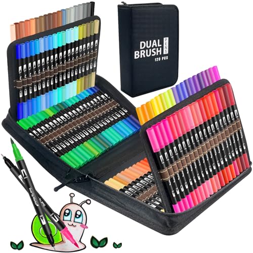 Halobios Dual Brush Marker Pens