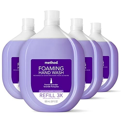 Method Foaming Hand Soap, French Lavender, Biodegradable Formula