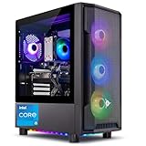 Skytech Gaming Shadow Gaming PC, Intel i5 13400F 2.5GHz, NVIDIA RTX 5060, 1TB NVMe SSD, 16GB DDR5 RAM 6000, 650W Gold PSU, Wi-Fi, Win 11, Desktop