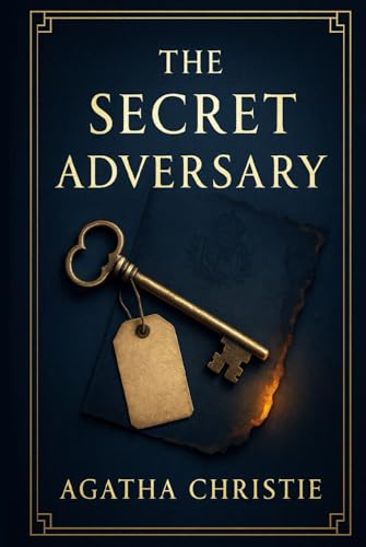 The Secret Adversary: Spy thriller filled with political secrets coded identities and a race against time set in post-war London with a cunning mastermind in the shadows
