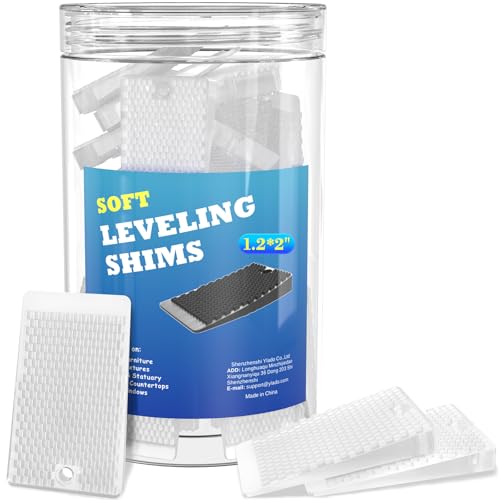YARKOR Furniture Levelers, 80 Piece Jar