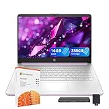 HP Flagship 14" HD Student&Business Laptop W/1 Year Office 365&AI-Copilot, Intel N150 CPU(Beats i3-1115G4), 16GB RAM, 288GB Storage (128GB UFS + 160GB Docking Set), Webcam, Bluetooth, Win 11s, Purple