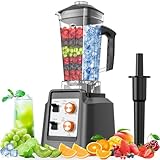 Blenders for Kitchen, Smoothie Blender - Professional Countertop Blender with 68oz Dishwasher-Safe Pitcher, Ice Crusher for Frozen Drinks & Smoothies