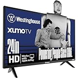 Westinghouse 24-inch Smart TV, HD Xumo TV with Full Function Voice Remote, Flat Screen Television w/Dolby Atmos, Bluetooth, Apple AirPlay, Wi-Fi & Mobile Connectivity
