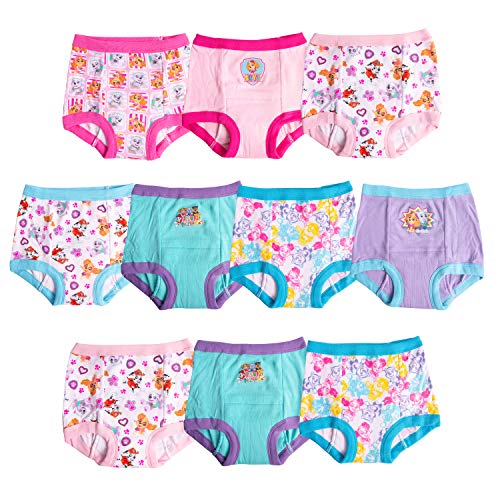 Paw Patrol girls Toddler Potty Training Pants With Chase, Skye & More With Success Chart & Stickers Size 18, 2t, 3t, 4t