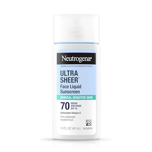 Neutrogena Ultra Sheer Dry Touch SPF 50 Mineral Sunscreen Stick for Sensitive Skin