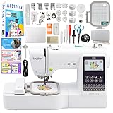 Brother SE700 Combo Embroidery & Sewing Machine with 4" x 4" Embroidery Hoop and 40+ Accessories