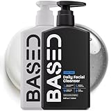 BASED Daily Skincare Duo | Purifying Face Wash + Restoring Moisturizer | Built For All Skin Types | High-Performance Ingredients | Hormone Safe - No Endocrine Disruptors