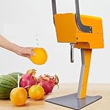 Dfdieratve Electric Citrus Juicer Stainless Steel | Commercial Orange Juice Squeezer for Oranges, Lemons, and Limes | Easy to Clean, No Need to Peel, Countertop Small Kitchen Appliance