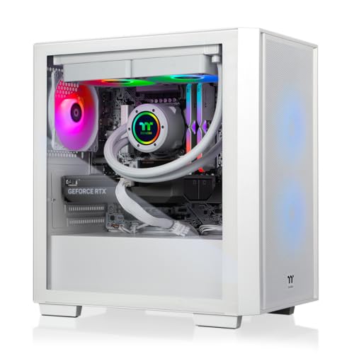 Thermaltake LCGS Versa u2660TS Gaming Desktop (Intel® Core™ Ultra 7 265KF, 32GB 6000MT/s DDR5 RGB Memory, NVIDIA GeForce® RTX 5060 Ti 8G, 2TB NVMe M.2, WiFi, Windows 11) H16S-B860-56T-LCS