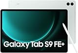 SAMSUNG Galaxy Tab S9 FE+ Plus w/S-Pen (128GB, 8GB, Wi-Fi Only) 12.4" WiFi 6 Android Tablet, 4K Camera, International Model - X610 (Mint Green)