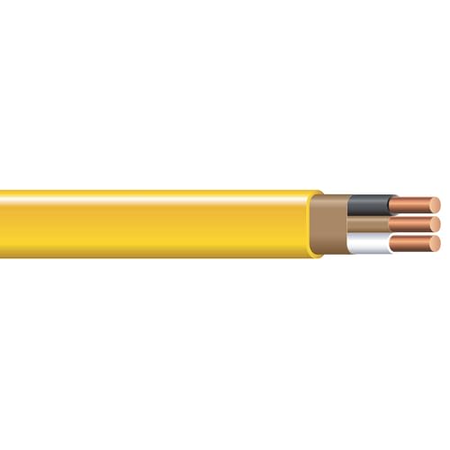 Southwire Romex SIMpull 25 ft. 12/2 Solid CU NM-B W/G Wire, 28828221