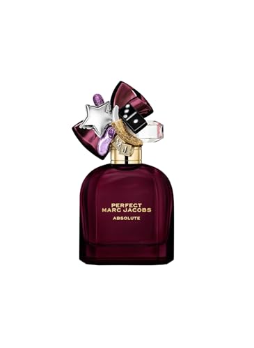 Marc Jacobs Perfect Absolute Eau de Parfum – Ambery Women's Perfume – With Notes Caramelized Fig Accord, Jasmine Absolu & Rich Amber Accord – 1.6oz