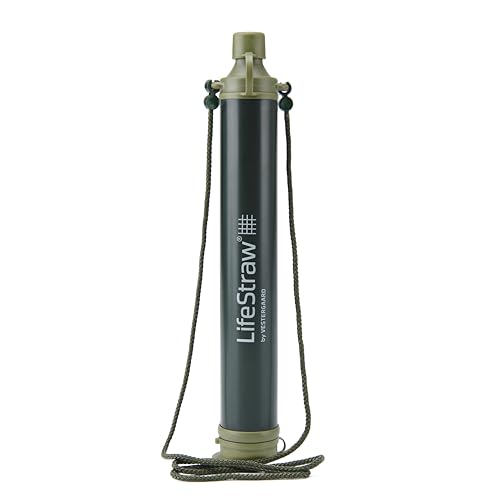 LifeStraw Personal Water Filter for Hiking, Camping, Travel, and Emergency Preparedness