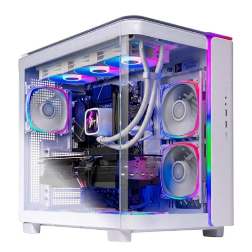 Skytech Gaming King 95 Desktop PC, Intel Ultra 7 265K 3.9 GHz(5.4 GHz Turbo), NVIDIA RTX 5080 16GB, 1TB NVMe SSD, 32GB DDR5 RAM 6000 RGB, 850W Gold ATX 3 PSU, 360mm ARGB AIO, Wi-Fi, Win 11