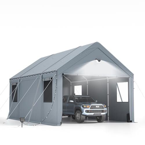 Carports with Side Wall