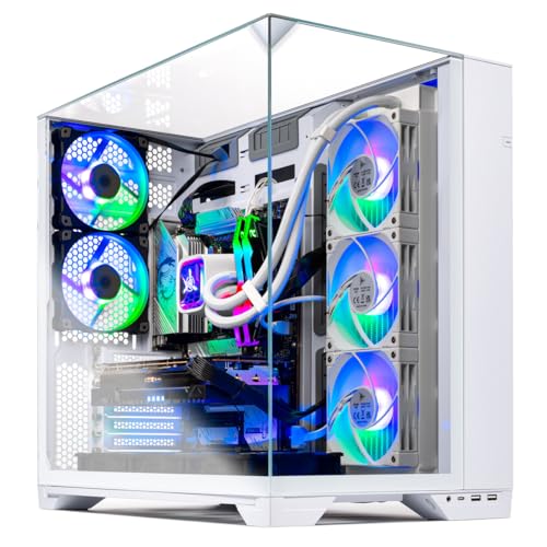 Skytech Gaming O11 Vision Desktop PC, Intel Ultra 9 285K 3.7 GHz(5.7 GHz), NVIDIA RTX 5070 12GB, Z890 Board, 1TB Gen4 NVMe SSD, 32GB DDR5 RAM 6000, 850W Gold ATX 3 PSU, 360mm ARGB AIO, Wi-Fi, Win 11