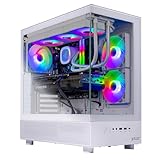 Skytech Gaming Azure 3 Desktop PC, Ryzen 7 9800X3D 4.7 GHz (5.2 GHz Turbo), NVIDIA RTX 5060 Ti 16GB, 1TB Gen4 NVMe SSD, 32GB DDR5 RAM 6000 RGB, 850W Gold ATX 3 PSU, 360mm ARGB AIO, Wi-Fi, Win 11