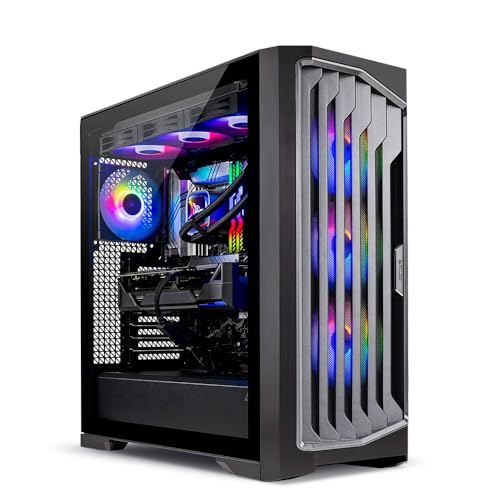 Skytech Gaming Legacy 4 Gaming PC, Intel i9 14900K 3.2GHz, NVIDIA RTX 5070 12GB VRAM, Z790 Board, 1TB Gen4 NVMe SSD, 32GB DDR5 RAM 6000, 850W Gold ATX 3 PSU, 420 ARGB AIO, WI-FI 5, Windows 11