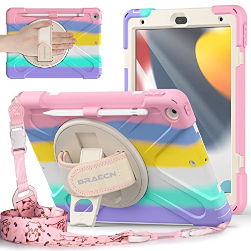 BRAECNstock iPad 9th/8th/7th Generation Case 2021/2020/2019 10.2 inch