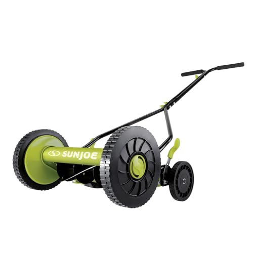 Sun Joe MJ504M Manual Reel Mower Without Grass Catcher,