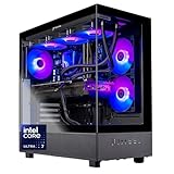 Skytech Gaming Azure 3 Desktop PC, Intel Ultra 7 265K 3.9 GHz(5.4 GHz Turbo), NVIDIA RTX 5060 Ti 16GB, 1TB Gen4 NVMe SSD, 32GB DDR5 RAM 5600 RGB, 850W Gold ATX 3 PSU, 360mm ARGB AIO, Wi-Fi, Win 11