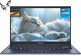 ASUS Vivobook 14(2026), 14", FHD Slim Laptop, Intel 13th Core i5-1334U, UHD Graphics, Privacy Camera, Bluetooth5.1, Windows 11 H, Quiet Blue, W/HDMI (12GB RAM | 512GB SSD + HDMI)