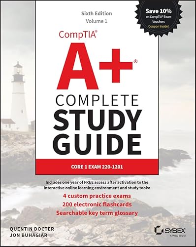 CompTIA A+ Complete Study Guide, 2-Volume Set: Volume 1 Core 1 Exam 220-1201 and Volume 2 Core 2 Exam 220-1202 (Sybex Study Guide)