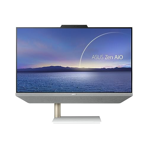 ASUS M3402 All-in-One, 23.8” FHD Touch Display, AMD Ryzen™ 5 7520U Processor, 16GB RAM, 512GB SSD, Windows 11 Home, Kensington Lock, Black, M3402WFA-PB504T