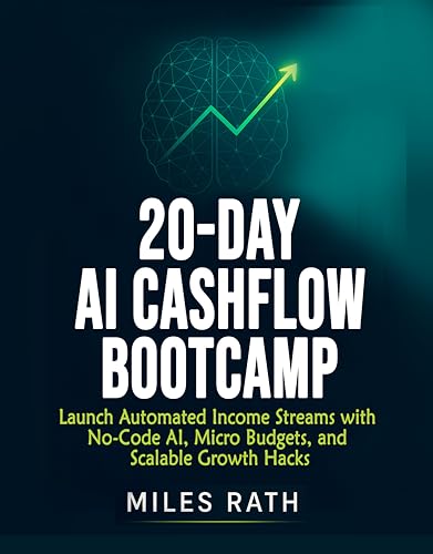 20-Day AI Cashflow Bootcamp: Launch Automated Income Streams with No-Code AI, Micro Budgets, and Scalable Growth Hacks