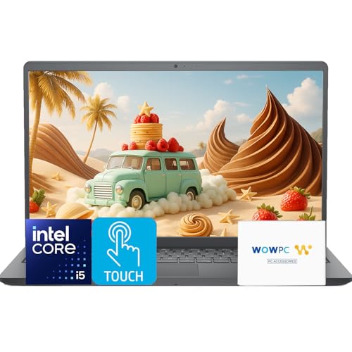 Dell Inspiron 15.6" FHD Touchscreen Laptop Computer | Intel Core i5-1334U CPU | Wi-Fi | Intel Iris Xe Graphics | Windows 11 | WOWPC Recovery USB (64GB RAM | 2TB SSD)