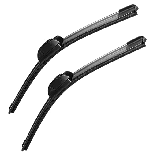 Wenyant Windshield Wipers Front and Rear Wiper Blades for My Car Original Equipment Automotive Replacement (Set of 3) -Hook