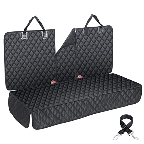 ANOSOSPECIAL Dog Car Seat Cover for Back Seat Cover for Kids ISOFIX Car Seat Protector for Dogs Nonslip Water Proof Durable Universal Fit Dog Car Seat Cover for Truck SUV